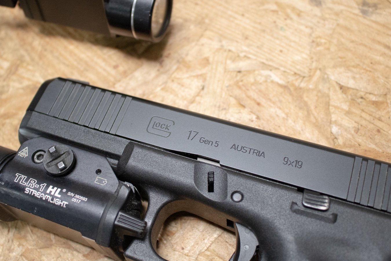 GLOCK 17 Gen5 9mm Police Trade-In Pistols with TLR Light and Extra Mag